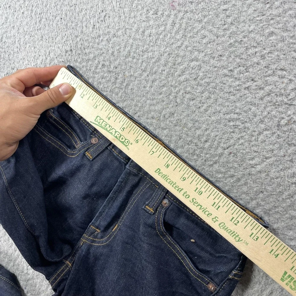 American Eagle Flex Skinny Jeans Mens 26x28 Blue Dark Wash Denim Stretch